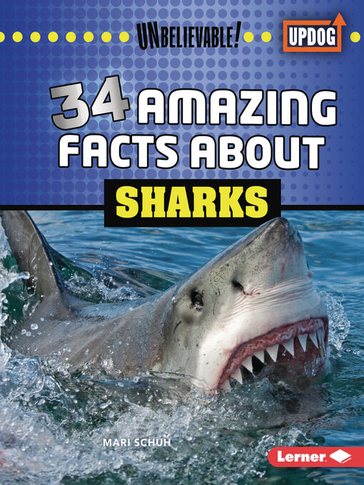 Cover image for 34 Amazing Facts about Sharks